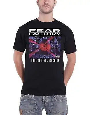 Buy Fear Factory T Shirt Soul Of A New Machine Band Logo New Official Mens Black • 17.95£