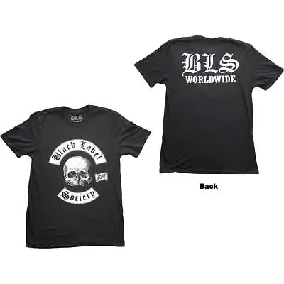 Buy BLACK LABEL SOCIETY  Official Unisex T- Shirt - Worldwide V. 2 -  Black  Cotton • 17.99£