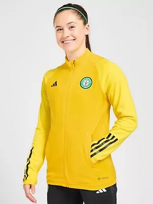 Buy Adidas Celtic FC 2023/24   Tracksuit Top/Training Zipped Jacket Size Medium • 25£