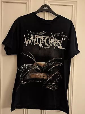 Buy Mens Whitechapel Rare Black T-Shirt Size M Medium • 10.99£