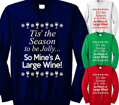 Buy Adults Womens Christmas Jumper Fun Mens Xmas Present Sweatshirt Funny Gift • 17.99£