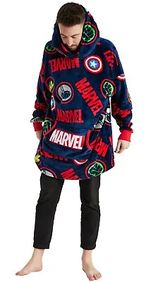 Buy Mens Marvel Hoodie Oversized Hoody Hulk Thor Captain America Iron Man • 22.95£