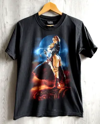 Buy Reo Rock Of The T Shirts Fantasy Sword Woman Vintage Size M Back Print T Shirt • 12.99£