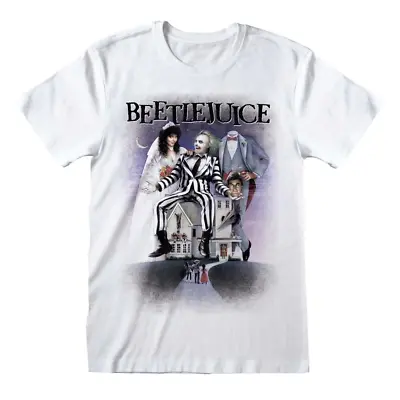 Buy Beetlejuice Poster White T-Shirt - 100% Official Licenced • 14.99£