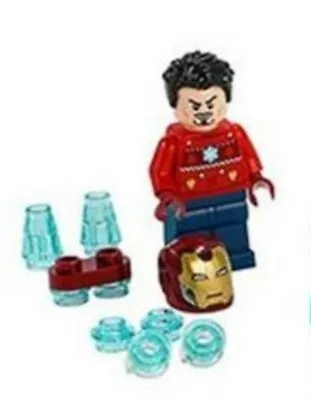 Buy Lego 76196 Marvel Iron Man Tony Stark Minifigure Christmas Sweater New • 9.75£
