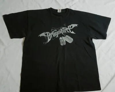 Buy Sz XL Dragon Force Vintage Band Tshirt • 12.57£