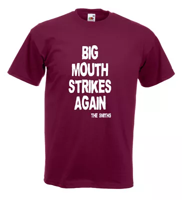 Buy The Smiths Big Mouth Strikes Again T Shirt Morrissey • 14.95£