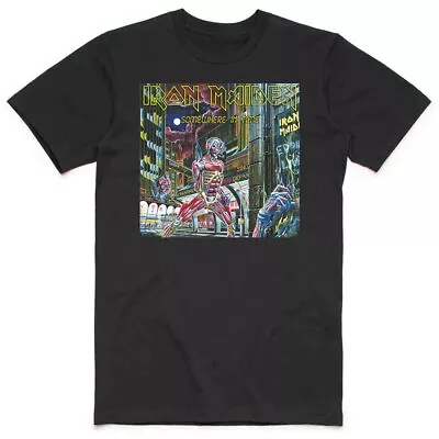 Buy Iron Maiden 'Somewhere In Time Box' Black T Shirt - NEW • 15.49£