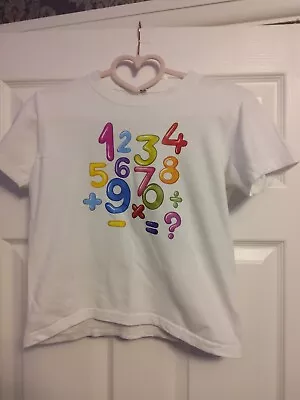 Buy Unique Number Day Math School Wear Numeric Digits Style T-Shirt Childen  • 2£