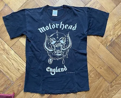 Buy Orig. Vintage 1991 Motörhead T-Shirt Metallica Slayer 90s LP Tour • 47.01£