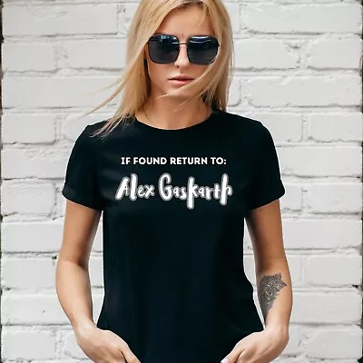 Buy IF FOUND RETURN TO ALEX GASKARTH T-SHIRT, ALL TIME LOW, Unisex/Lady Fit • 13.99£