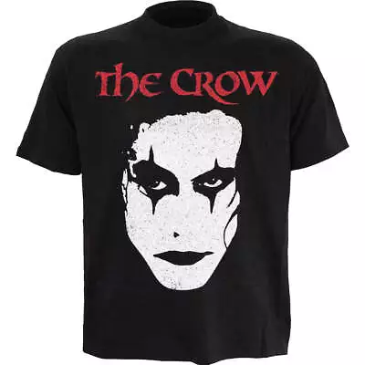 Buy THE CROW - FACE - Front Print T-Shirt Black • 18.99£
