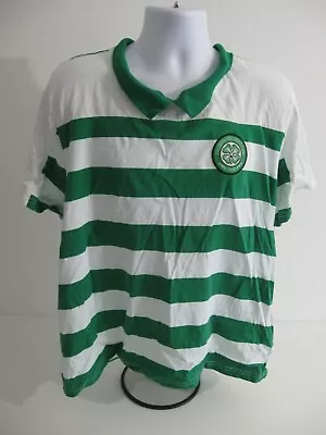 Buy Celtic Fc Official Merchandise Mens Cotton Retro Shirt 2xl Xxl • 9.99£