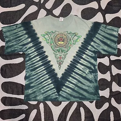 Buy Grateful Dead 2004 Shamrock Tour  Tie Dye T Shirt XL • 50£