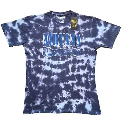 Buy Nirvana Nevermind Wavy Logo Official Tee T-Shirt Mens • 17.13£