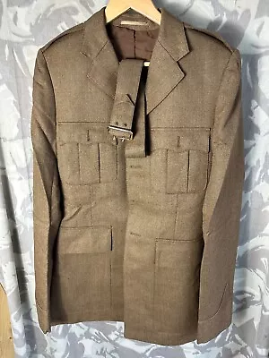 Buy NEW British Army FAD No2 Mens Dress Uniform Jacket & Belt Included- 194/96/80 • 17.99£