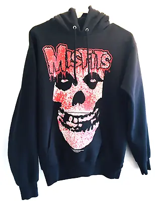 Buy Vtg Misfits Pullover Hoodie Punk Rock Hood Sweatshirt 2004 Hanes Tag Sz S 34-36 • 66.49£