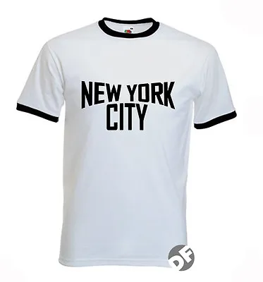 Buy New York City John Lennon Exact Replica White T Shirt Unisex • 12.99£