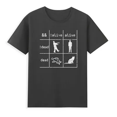 Buy Boolean Logic I'm A Programmer- Alive - Dead Funny Saying Vintage Men's T-Shirt • 12.98£