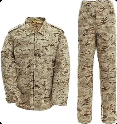 Buy Military Airsoft BDU Uniform Tactical Jacket And Multicam Huting Pants Set • 25£