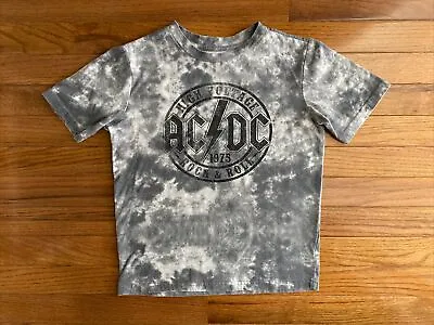 Buy Kids Arizona Jeans AC/DC Band Short Sleeve Shirt Size Small • 7.89£
