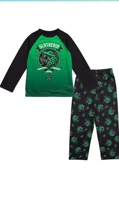 Buy Wizarding World  Harry Potter Slytherin Pajamas Size 10/12  • 10.07£