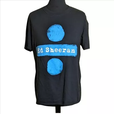 Buy Gildan Ed Sheeran Divided Tour Unisex Black T-Shirt Medium • 12£
