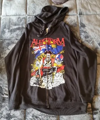 Buy Alestorm Hoodie Pirate Metal Drinking Crew Jumper XXL Beer Official Licensed  • 21.88£