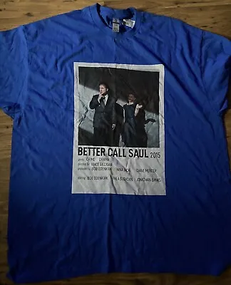 Buy Better Call Saul 2015  T Shirt Navy Blue XXL • 9.99£