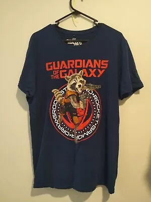 Buy Guardians Of The Galaxy Vol 2 Marvel T-Shirt Large Rocket  • 8.67£