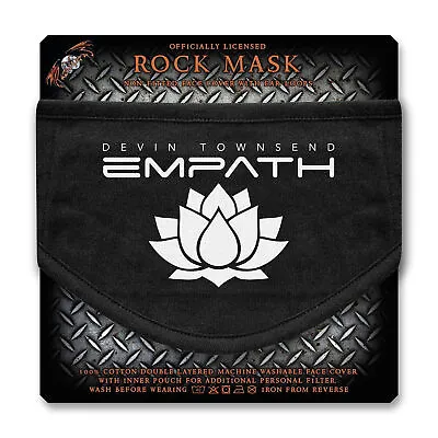 Buy Devin Townsend Empath Black Face Mask OFFICIAL • 9.99£