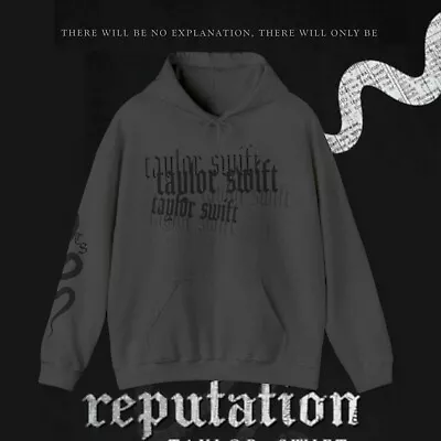 Buy Taylor Swift Oversized Reputation Hoodie OFFICIAL MERCH / NEW RARE Limited Time • 161.13£