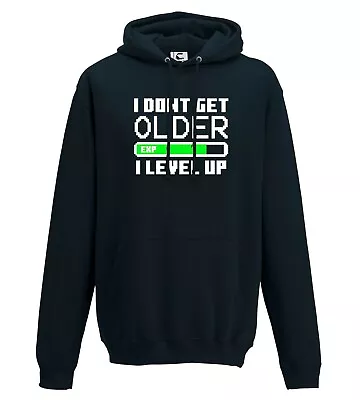 Buy Gamer Gaming Hoodie Funny I Don't Get Old I Level Up Adult Teen & Kid Sizes Gift • 22.99£