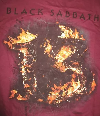 Buy BLACK SABBATH  13  Concert Tour LG Shirt OZZY OSBOURNE TONY IOMMI GEEZER BUTLER • 37.89£