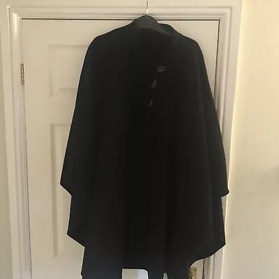 Buy Ladies Back Wool Cape. One Size • 13£