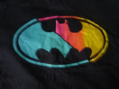 Buy 15+ Film Tv Memorabilia Bundle Wearable Tshirt M Medium Batman Logo Multicolour • 39.99£