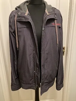 Buy Converse Jacket Men’s Windbreaker  Size S  Dark Grey • 6£