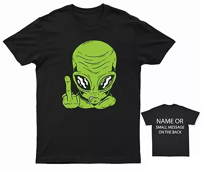 Buy Alien Middle Finger T-Shirt • 14.95£
