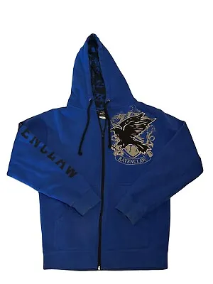 Buy Harry Potter Ravenclaw Full Hoodie Zip Jacket Size S- Universal Studio • 22.79£