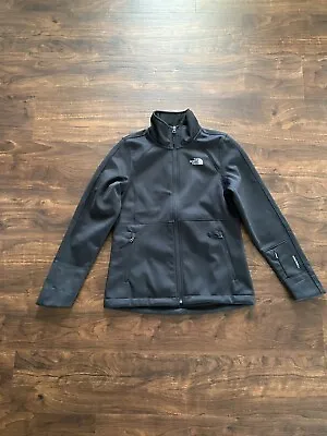 Buy The North Face Apex Risor Jacket Softshell Fleece Lined Coat Black Size Small • 57£