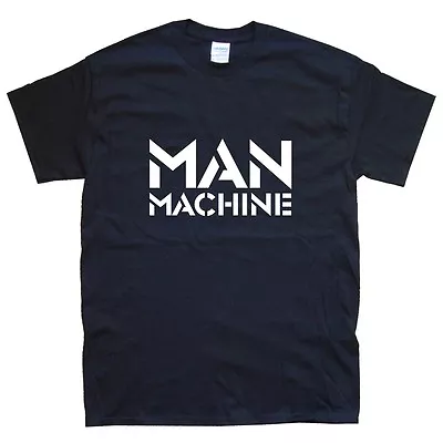 Buy MAN MACHINE Kraftwerk  T-SHIRT Sizes S M L XL XXL Colours Black, White    • 15.59£