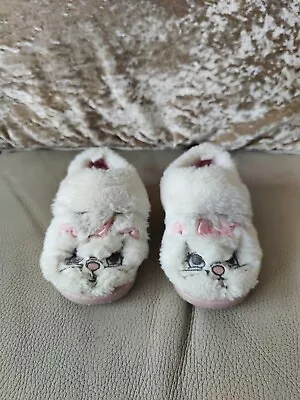 Buy Baby Girls Size 4/5 Disney Slippers Marie Cat • 3.50£