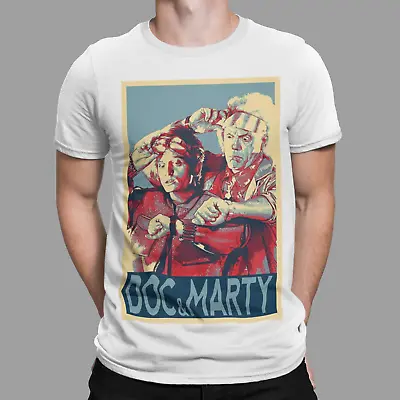 Buy Back To The Future T-Shirt Movie 80s 90s Time Doc And Marty Hope Tee Gift • 6.99£