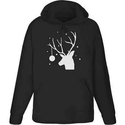 Buy 'Christmas Reindeer' Adult Hoodie / Hooded Sweater (HO022734) • 24.99£
