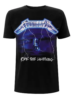 Buy Metallica Ride The Lightning Album Thrash Metal Licensed Tee T-Shirt Men • 16.36£