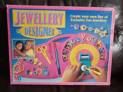 Buy Vintage Retro Hasbro MB Games  Jewellery Designer - 1992 • 19.99£