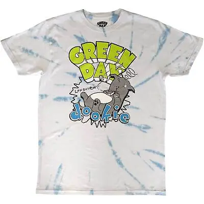 Buy GREEN DAY- Official Unisex T- Shirt - Dookie Longview (Wash)  - White Cotton • 17.99£