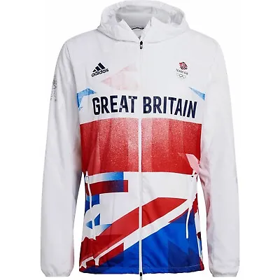 Buy Adidas Team GB Marathon Jacket - Great Britain Podium Jacket - Mens - All Sizes • 39.99£