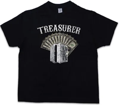 Buy TREASURER PATCH Kids Boys T-Shirt Live To Biker Ride SAMCRO Rocker Club SOA 1% • 16.99£