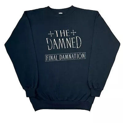 Buy Vintage 1989  The Damned Final Damnation Rare Goth Punk Band Sweatshirt 80s 90s • 11.50£